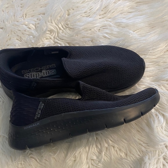 Skechers Shoes - Skechers Women’s Black Slip-On Sneakers size 8.5 BNWOT